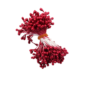 Núcleos y Estambres de Flores Simuladas de 55 mm de Largo, Material de Chifón para Flores Simuladas, Accesorios para Manualidades (120-150 piezas) - Product Image 4