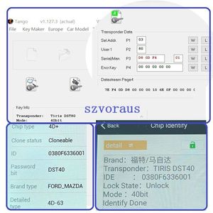 Chìa khóa xe nhà sản xuất bán buôn xe phím H92 H84 PT 4d63 80 bit transponder chip chìa khóa cho Ford Lincoln thủy ngân Mazda - Product Image 5
