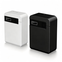 Diffuseur d'arômes électrique sans eau écologique 200 ml, commande par bouton, minuterie, machine à huile parfumée, diffuseur de parfum en plastique, pour bureau
