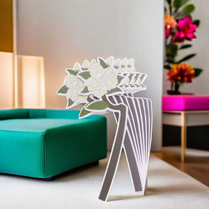 Diffuseur d'air en forme <span class=keywords><strong>de</strong></span> <span class=keywords><strong>fleur</strong></span> parfumée en papier personnalisé pour voiture et maison, désodorisation et décoration <span class=keywords><strong>de</strong></span> la pièce, cadeaux - Product Image 4