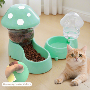 Plastic 1.8L Eco-Friendly Classic Quadrate Manual Solid Pattern Pet <b>Feeder</b> & Water Bottle Dispenser for Small Animals - Product Image 1