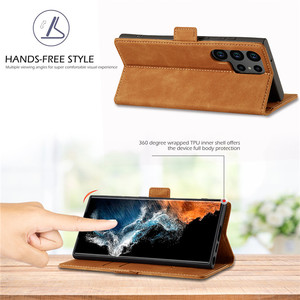 Lc.imeeke กระเป๋าสตางค์สำหรับ S25 Galaxy เคสฝาพับแม่เหล็กพลิกพิเศษขาตั้งโทรศัพท์ - Product Image 3