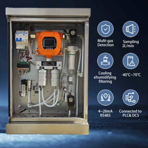Niedriger Preis H2S CO2 CO VOC TVOC Abgas Online-Überwachungs-und Vorbehandlung system zur <span class=keywords><strong>Gas</strong></span> detektion - Product Image 2