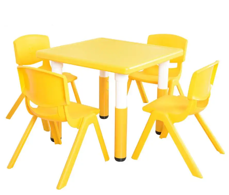 Kinder langlebiger quadratischer Tisch mit hoher Qualität für Kindergarten möbel