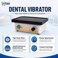 Vibrateur dentaire puissant à vitesse réglable, double tension 110V/220V, pour l'élimination des bulles d'air dans le plâtre et la coulée de modèles en pierre