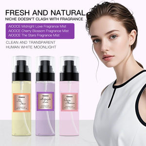 Set <span class=keywords><strong>de</strong></span> Espray Aiooce <span class=keywords><strong>de</strong></span> Larga Duración Fragancia Desodorante Perfume en Bruma Nuevo Producto <span class=keywords><strong>de</strong></span> Marca Privada 100% Floral y Natural - Product Image 1