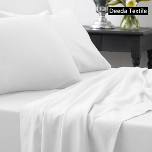 Deeda Factory Luxury Satin <strong>400</strong> <strong>Thread</strong> <strong>Count</strong> Cotton <strong>Bedding</strong> for Hotel Rooms - Product Image 3