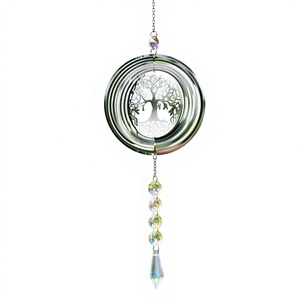 Campanas de Viento Tradicionales de Lujo con Diseño 3D de Animales y Árboles, Acero Inoxidable 304 de 15 cm, Hechas a Mano, Adorno para Jardín y Festividades, Precio de Fábrica - Product Image 1