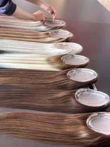 Donneur unique coupé de jeune fille non transformé brut naturel cheveux femmes Topper Mono dentelle toupet 5.5X6 pouces facile à installer - Product Image 5