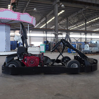 Karting de course tout-terrain SRYG 200CC/270CC/390CC à moteur 4 temps à essence, haute performance, noir, 140KG, simple et double places, d'origine usine