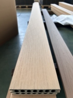 Ventes directes d'usine Terrasse extérieure en WPC de haute qualité Terrasse en WPC co-extrusion étanche pour la décoration de jardin et de patio
