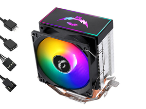 QiuzAim momenti decisivi negli eSport Ventilatore RGB silenzioso da 9cm con 4 heatpipe per CPUs di 12a generazione, 3pin/4pin mantiene la tua <span class=keywords><strong>CPU</strong></span> in marcia - Product Image 5