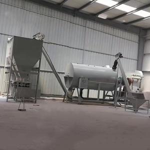 เครื่องผสมผงความเร็วสูงเครื่องผสมเม็ดแบบแนวนอน2ตันเครื่องผสมปุ๋ยปุ๋ยหมักและบรรจุถุง - Product Image 5