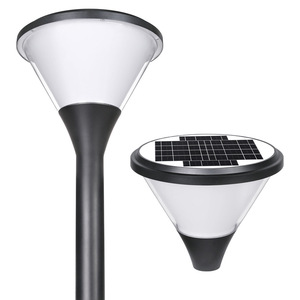 Luces Solares LED de Jardín de 30W, Resistentes al Agua IP65, de Aluminio, Regulables, de Alta Luminosidad Ra85, Ángulo de Haz de 180°, para Paisajismo, Venta al Por Mayor - Product Image 6