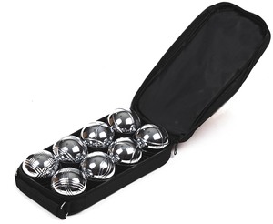 Petanque en métal avec Boules argentées, jeu <span class=keywords><strong>de</strong></span> Boules françaises - Product Image 6