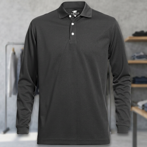 T-shirt de golf pour homme en coton tricoté blanc respirant 100 %, extensible, séchage rapide, manches courtes, vêtement de sport personnalisé pour l'été - Product Image 3