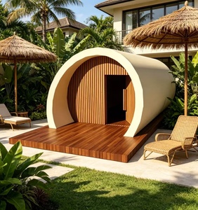 Casas Domo Prefabricadas Modulares Ecológicas de Acero y Hormigón para Exteriores / Microcasas para Oficinas, Edificios y Gimnasios - Product Image 1
