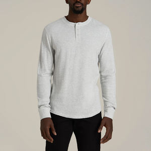 Chemise thermique pour homme à manches longues en polyester/coton, séchage rapide, écologique, couche de base pour l'hiver par temps froid - Product Image 1