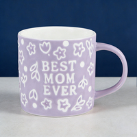 Mug personnalisé pour la fête des mères avec nom et citation, mug à café en céramique, cadeau pour maman, femme, fille, fils