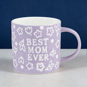 Tasse de fête des mères personnalisée avec <span class=keywords><strong>citation</strong></span> de nom tasse à café en céramique cadeau pour maman femme fille fils - Product Image 2