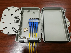 Mini FDB Inline Nap 2/4 lõi quang không thấm nước IP65 sợi thiết bị đầu cuối truy cập hộp chất béo cho FTTH và FTTx mạng - Product Image 4