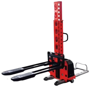 500 किलो 700 किलो 1000 किलो सेल्फ लिफ्टिंग सेमी इलेक्ट्रिक मैनुअल स्टेकर चलते सेल्फ लोडिंग पैलेट जैक स्टेकर - Product Image 6