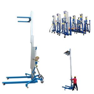 คนหนึ่งใช้ตัวยกวัสดุด้วยมือขนาด3.4ม. สำหรับงานก่อสร้างวิศวกรรมและใช้งานในอุตสาหกรรม - Product Image 2