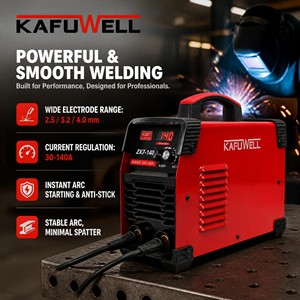 KAFUWELL WE5226 Soldadora Inversora Digital <span class=keywords><strong>TIG</strong></span>/AC/DC 220V 140A Portátil para Reparación de Metales, Enchufe BS, En Stock - Product Image 3
