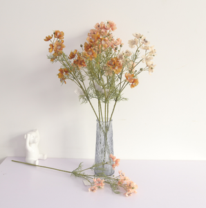 Tallos de Cosmos Artificiales al por Mayor, Flores de Cosmos Artificiales de Alta Calidad para Decoración del Hogar, Oficina, Fondo de Fiesta de Bodas, Manualidades DIY - Product Image 1