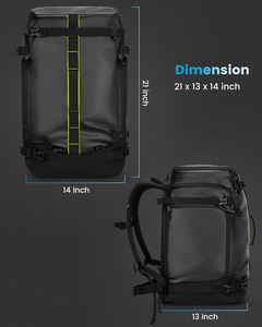 Sac à dos <span class=keywords><strong>de</strong></span> ski et <span class=keywords><strong>de</strong></span> snowboard personnalisé <span class=keywords><strong>de</strong></span> grande capacité 50L avec certification BSCI 21x13x14 pouces pour les sports <span class=keywords><strong>de</strong></span> plein air - Product Image 3