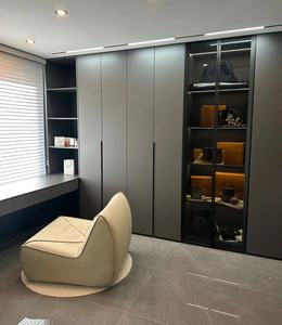 Armoire moderne convertible pour vestiaire Rangement meuble de chambre pliable autoportant pour la maison, l'appartement et l'atelier - Product Image 4