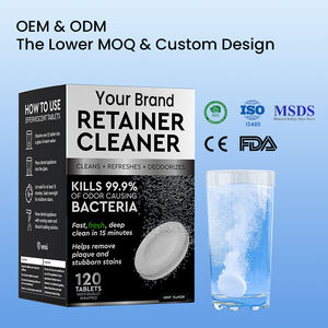 Comprimés nettoyants pour prothèses dentaires non irritants - Doux pour la <span class=keywords><strong>muqueuse</strong></span> buccale - Product Image 2