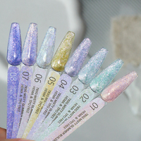 YDC 2026 Hema Tpo Free Gel de Construction Fort Effet Brume pour Extension d'Ongles, Gel Pailleté pour Extension 15g - Meilleure Vente