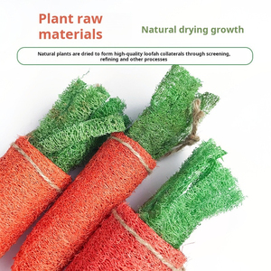 Juguetes para masticar al por mayor para mascotas: juguetes de zanahoria de lufa para hámster, conejo, perro y gato - Product Image 2