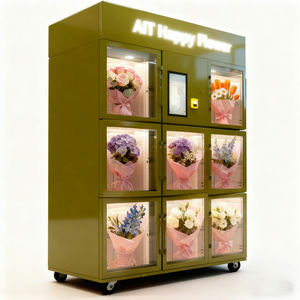 Máquina Expendedora de flores AIT Máquina Expendedora de autoservicio de flores rosas con rejilla de seguro refrigerada inteligente - Product Image 2