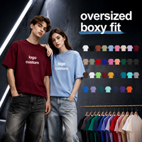 T-shirt surdimensionné pour homme en coton 100% uni, coupe ample, logo personnalisé, impression DTG, impression à l'écran en relief, streetwear hip-hop, t-shirt court