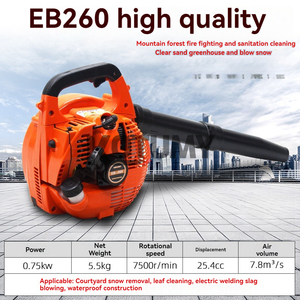 Rucksack Gasbetrieb enes Laub gebläse <span class=keywords><strong>2</strong></span>-Takt-Gras Rasen gebläse Luftkühlung Benzin Leistungs starkes ergonomisches Design - Product Image 5