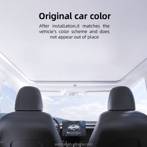 모터 구동 전동 허니콤 스카이라이트 블라인드 창문 모델 Y 차량용 - Product Image 3