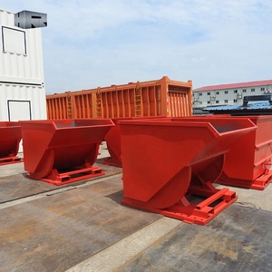 Contenitori per Rifiuti in Acciaio Ecologici ad Alta Capacità per Carrelli Elevatori, Cassoni Ribaltabili per Rottami e Rifiuti - Product Image 4
