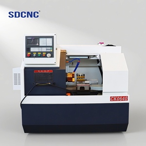 Precio de Fábrica, Torno SDCNC CK0640, Diseño Horizontal Simple, Control Fanuc/Siemens/GSK, Precisión de 0.001mm para Torno CK0640 - Product Image 1