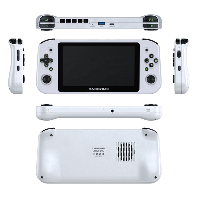 Anbernic Win600 5.94" Handheld Game Console Portable PC Mini Laptop Steam OS Win10 AMD Athlon Silver 3050e/3020e Game Players