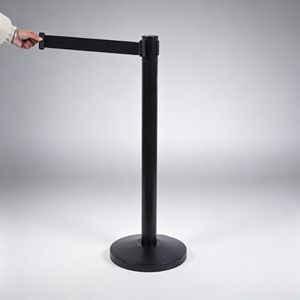 Poste <span class=keywords><strong>de</strong></span> gestión <span class=keywords><strong>de</strong></span> multitudes eficiente con poste <span class=keywords><strong>de</strong></span> acero inoxidable <span class=keywords><strong>de</strong></span> 63 mm y base profesional <span class=keywords><strong>de</strong></span> acero inoxidable - Product Image 1