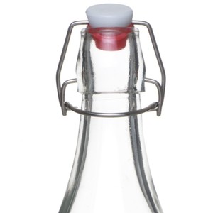 Hot Bán Buôn 250Ml Tái Sử Dụng Dễ Dàng Cap Chai Thủy Tinh Với Đu Gốm Top Stopper Cho Nước Sốt/Giấm/Dầu/Sữa/Chất Lỏng - Product Image 6