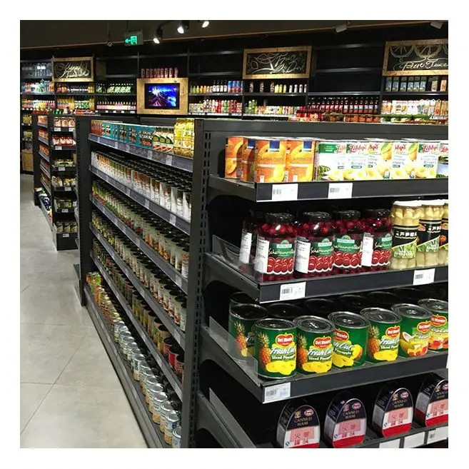 New Design Shopping Shelf Shelf Pusher System Supermarket With Great Price