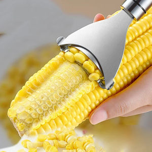 Nouveau acier inoxydable maïs éplucheur ménage manuel maïs batteuse Cob rasoir rabot décapant Cutter cuisine fruits légumes outils - Product Image 1
