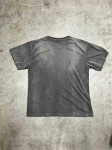 JME Men's Gray Short Sleeve O-Neck Cotton T-Shirt Regular Fit Casual Letter Print Jersey Knitted Breathable Front <b>Logo</b> - Product Image 6