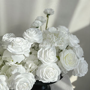 Camino de Mesa con Flores de Rosa para Decoración del Hogar, Personalización de Fábrica, Decoración para Eventos de Boda - Product Image 3