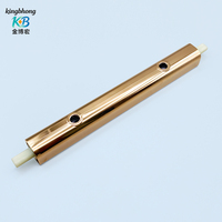 Amortisseur rotatif OEM de qualité Xiamen 21 mm et tube de toilette chromé pour couvercle de toilette sanitaire, amortisseur de siège 2026 avec tube