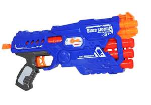 Высококачественная игра на открытом воздухе игрушечный пистолет снайперский Дартс Бластер 2 режима стрельбы с 5 синими дротиками 5 красными Мега Дартс - Product Image 2