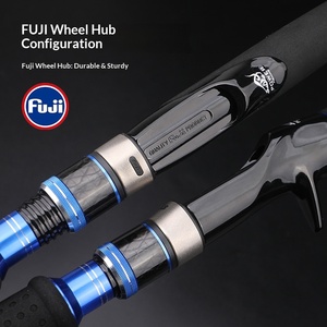 Canne à pêche professionnelle ROLLFISH LT Fuji Guide Solid Core 1.5 sections <span class=keywords><strong>super</strong></span> rigide en fibre de carbone pour la pêche en mer et le jigging en bateau - Product Image 5